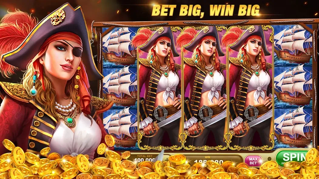 Slots Rush: Vegas Casino Slots (Слотс Раш)  [МОД Все открыто] Screenshot 5