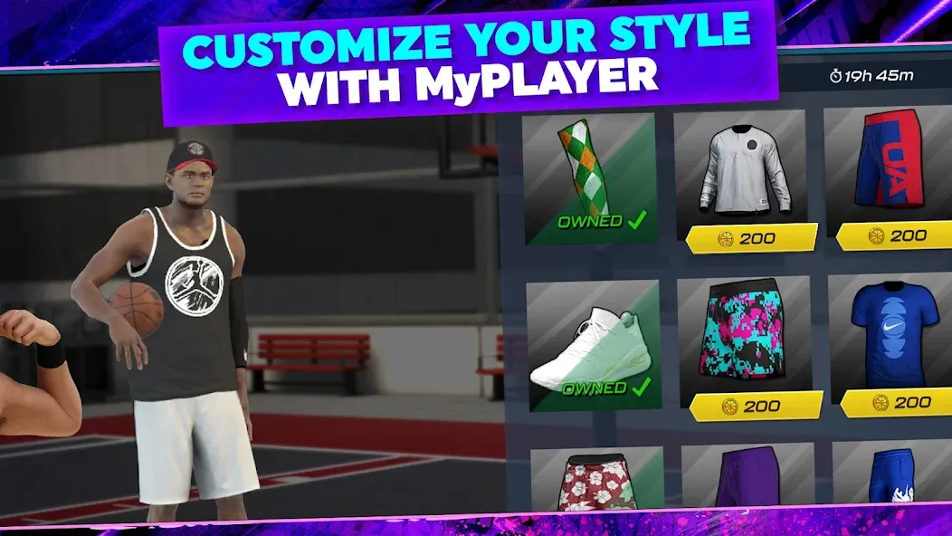 NBA 2K Mobile Basketball Game (НБА 2 Мобайл)  [МОД Бесконечные монеты] Screenshot 2