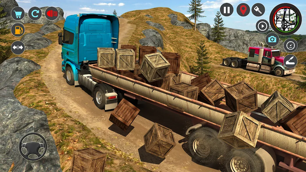 Transport Simulator Truck Game  [МОД Все открыто] Screenshot 3