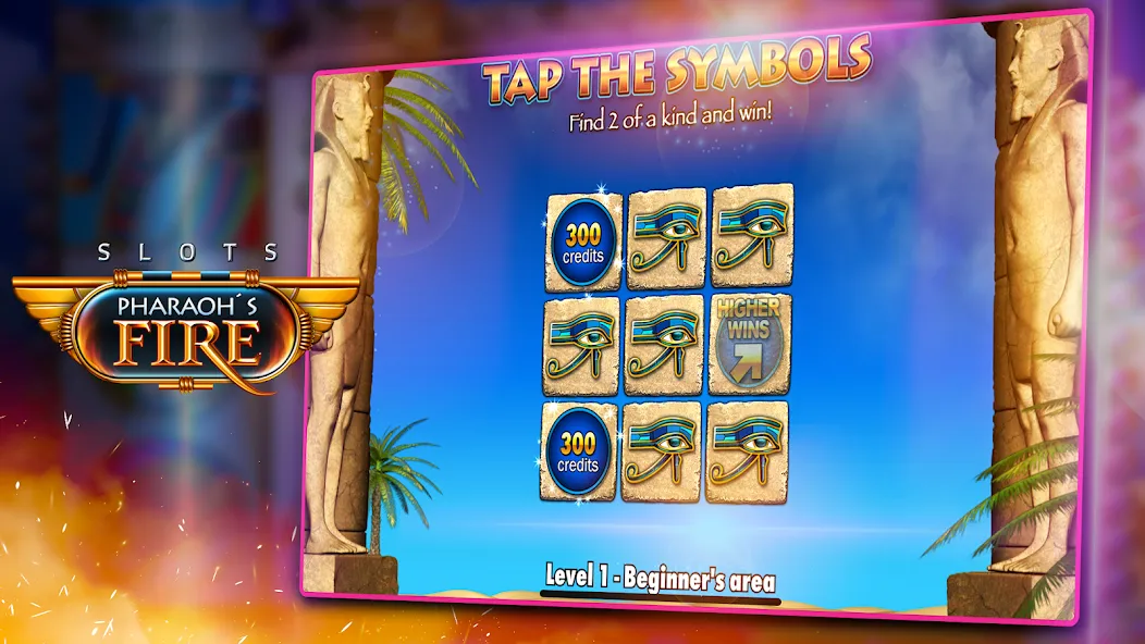 Slots - Pharaoh's Fire (Слоты)  [МОД Бесконечные монеты] Screenshot 5