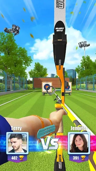 Archery Battle 3D (Арчери Баттл 3D)  [МОД Unlimited Money] Screenshot 1