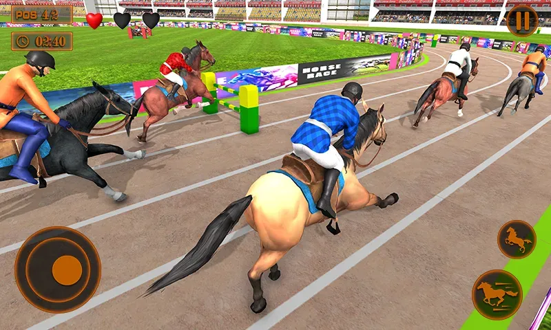 Mounted Horse Racing Games  [МОД Unlimited Money] Screenshot 4