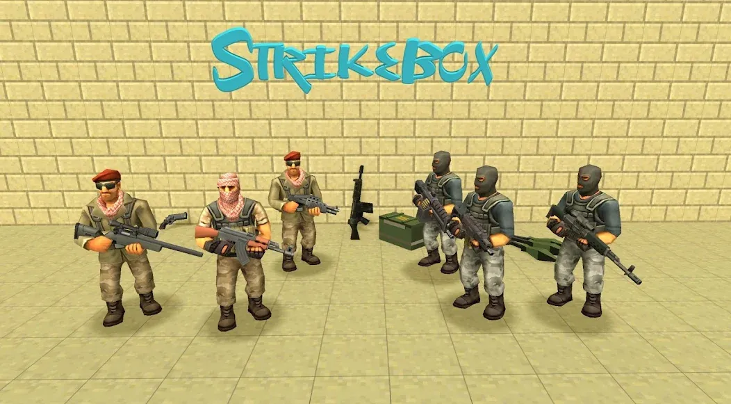 StrikeBox: Sandbox&Shooter (Страйкбокс)  [МОД Mega Pack] Screenshot 4