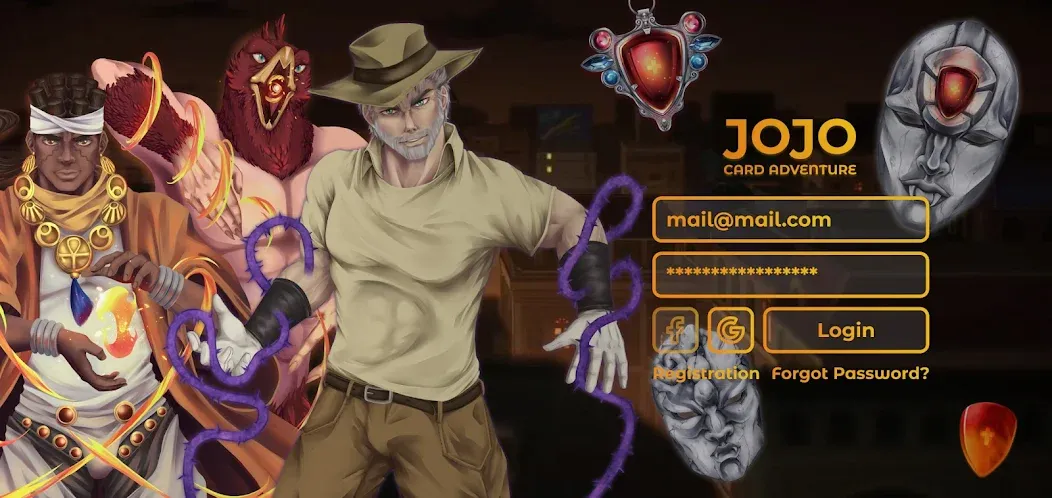 JOJO: Card Adventure－TCG & CCG (Джоджо)  [МОД Бесконечные деньги] Screenshot 2