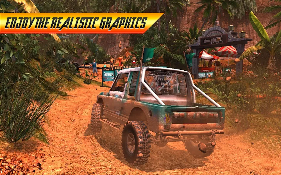 Offroad Jeep Driving Simulator  [МОД Много монет] Screenshot 4