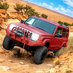 Скачать взлом Off Road Jeep Drive Simulator  [МОД Много денег] - стабильная версия apk на Андроид