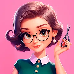 Взлом Beauty Tycoon: Hair Salon Game (Бьюти Тайкун)  [МОД Menu] - стабильная версия apk на Андроид