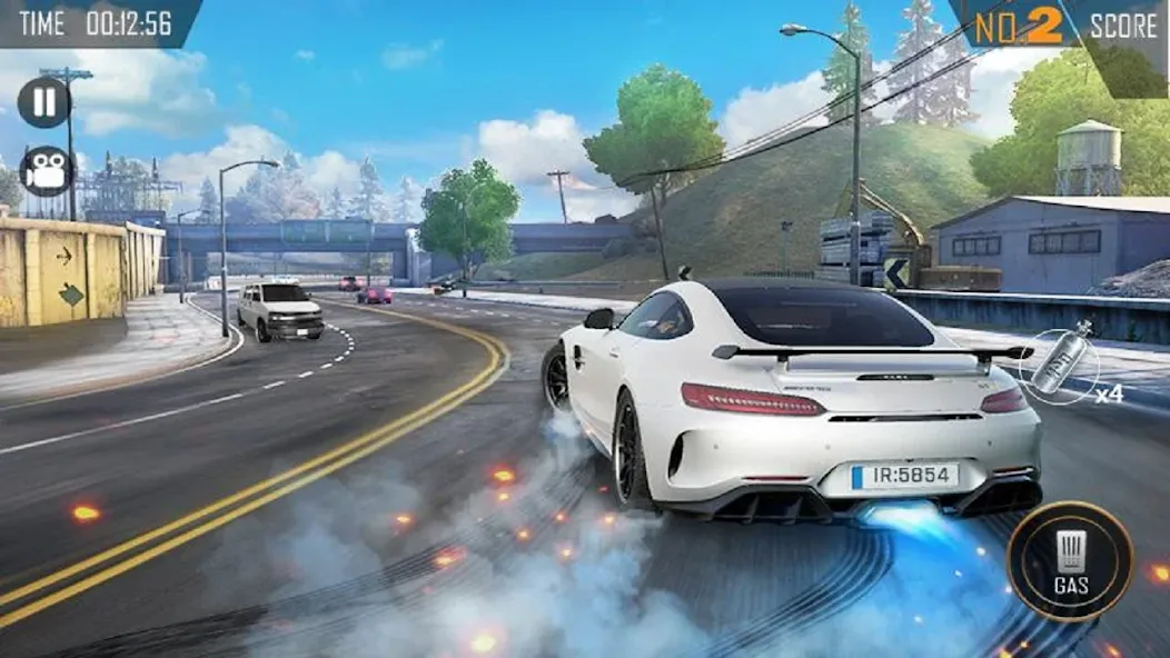 Real City Drift Racing Driving (Риал Сити Дрифт Рейсинг Драйвинг)  [МОД Menu] Screenshot 3