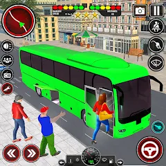 Скачать взломанную City Bus Simulator 3D Bus Game (Симулятор городского автобуса 3D  игра   )  [МОД Бесконечные деньги] - полная версия apk на Андроид