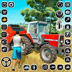 Скачать взломанную Farming Games & Tractor Games  [МОД Меню] - последняя версия apk на Андроид