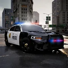 Взлом Police Car Simulator 2023 (Полицейский симулятор автомобиля 2023)  [МОД Меню] - стабильная версия apk на Андроид