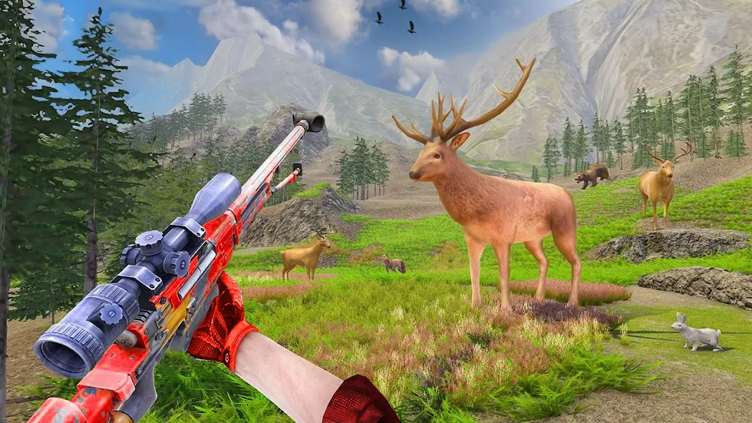 Animal Hunting -Shooting Games (Энимал Хантинг)  [МОД Unlimited Money] Screenshot 3