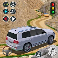 Скачать взлом Mountain Climb 4x4 Car Games (Маунтин Клайм 4х4 игры на машинах)  [МОД Все открыто] - стабильная версия apk на Андроид