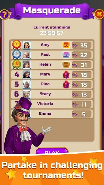 Circus Words: Magic Puzzle  [МОД Бесконечные монеты] Screenshot 2