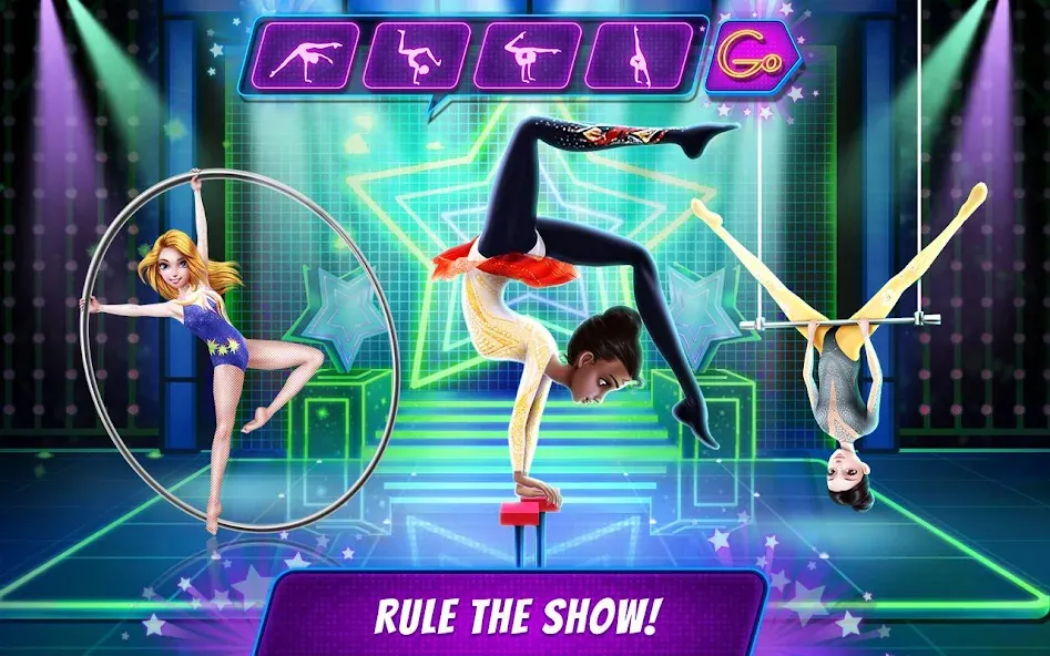 Acrobat Star Show - Girl Power  [МОД Menu] Screenshot 1