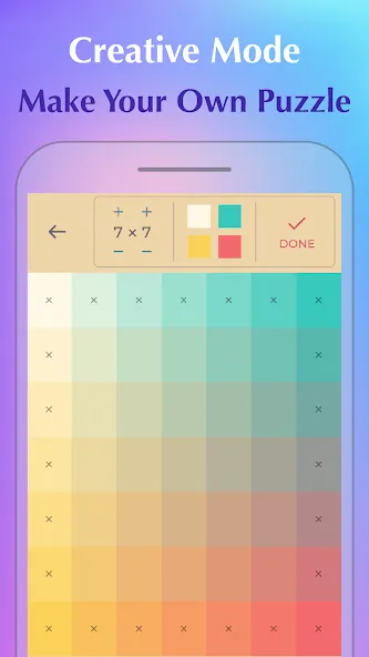 Color Puzzle:Offline Hue Games  [МОД Много денег] Screenshot 4