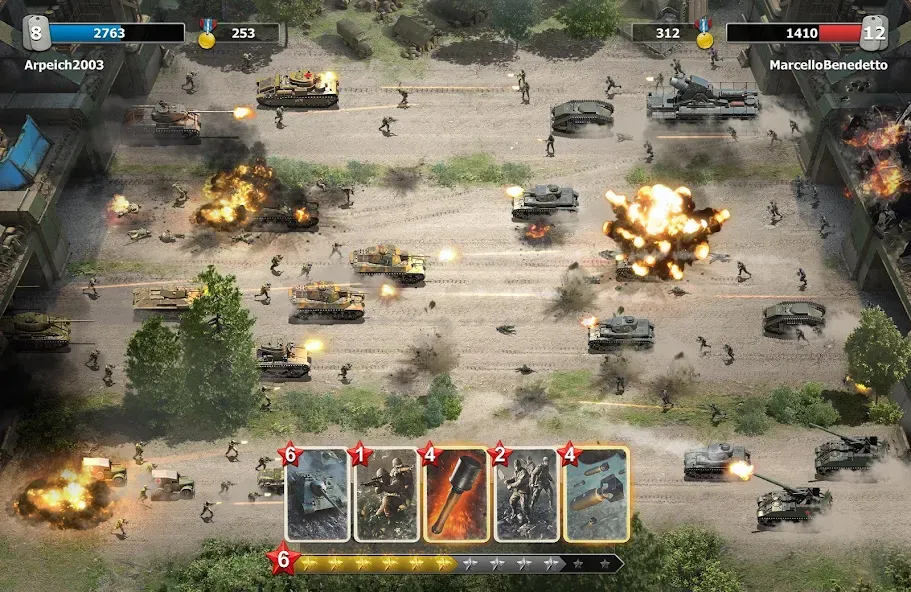 Trench Assault (ТренчАтака)  [МОД Menu] Screenshot 1