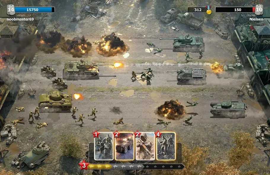 Trench Assault (ТренчАтака)  [МОД Menu] Screenshot 2