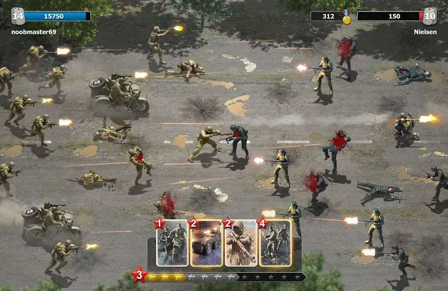 Trench Assault (ТренчАтака)  [МОД Menu] Screenshot 5
