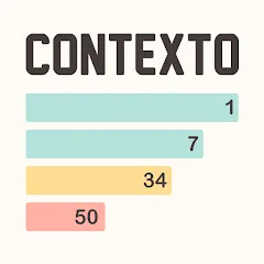 Взломанная Contexto - Similar Word (Контекст)  [МОД Unlimited Money] - стабильная версия apk на Андроид