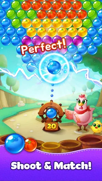 Bubble CoCo : Bubble Shooter (Бабл Коко)  [МОД Unlocked] Screenshot 1