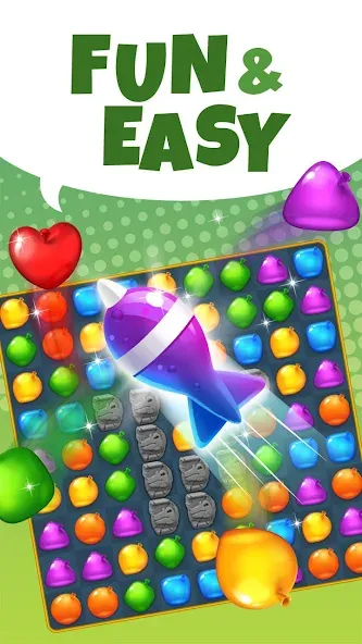 Aqua Blast: Match 3 Puzzle (Аква Бласт)  [МОД Бесконечные монеты] Screenshot 2