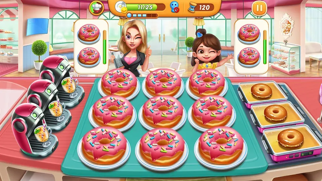 Cooking City - Cooking Games (Кукинг Сити)  [МОД Menu] Screenshot 5