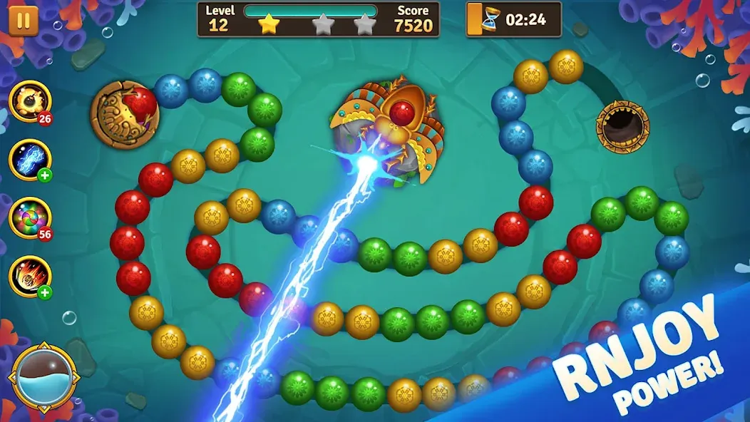 Jungle Marble Blast  [МОД Меню] Screenshot 4