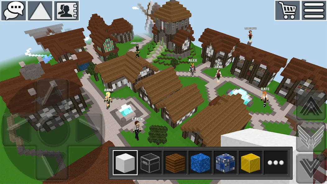 World Craft: Block Craftsman  [МОД Mega Pack] Screenshot 1