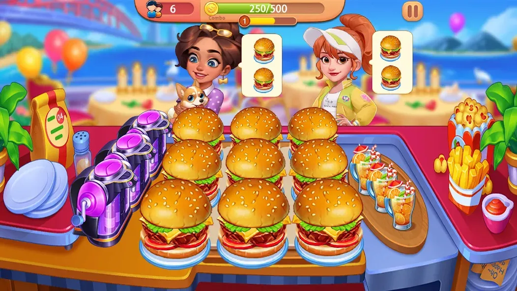 Cooking Journey: Cooking Games (Кукинг Джерни)  [МОД Много монет] Screenshot 2