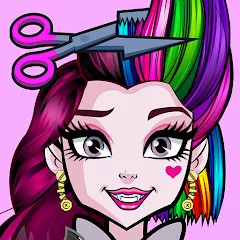 Скачать взломанную Monster High™ Beauty Salon (Монстер Хай)  [МОД Все открыто] - стабильная версия apk на Андроид