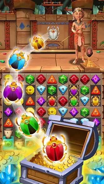 Jewel Ancient 2: lost gems (Джуэл Эншиент 2)  [МОД Unlimited Money] Screenshot 1