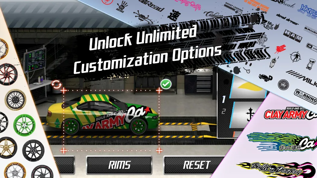 Drag Racing (Драгрейсинг)  [МОД Unlocked] Screenshot 1