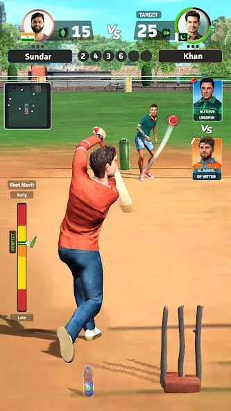 Cricket Gangsta™ Cricket Games (Крикет Гангста 11 Лига)  [МОД Unlocked] Screenshot 1