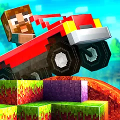 Скачать взломанную Blocky Roads (Блоки Роадс)  [МОД Menu] - стабильная версия apk на Андроид