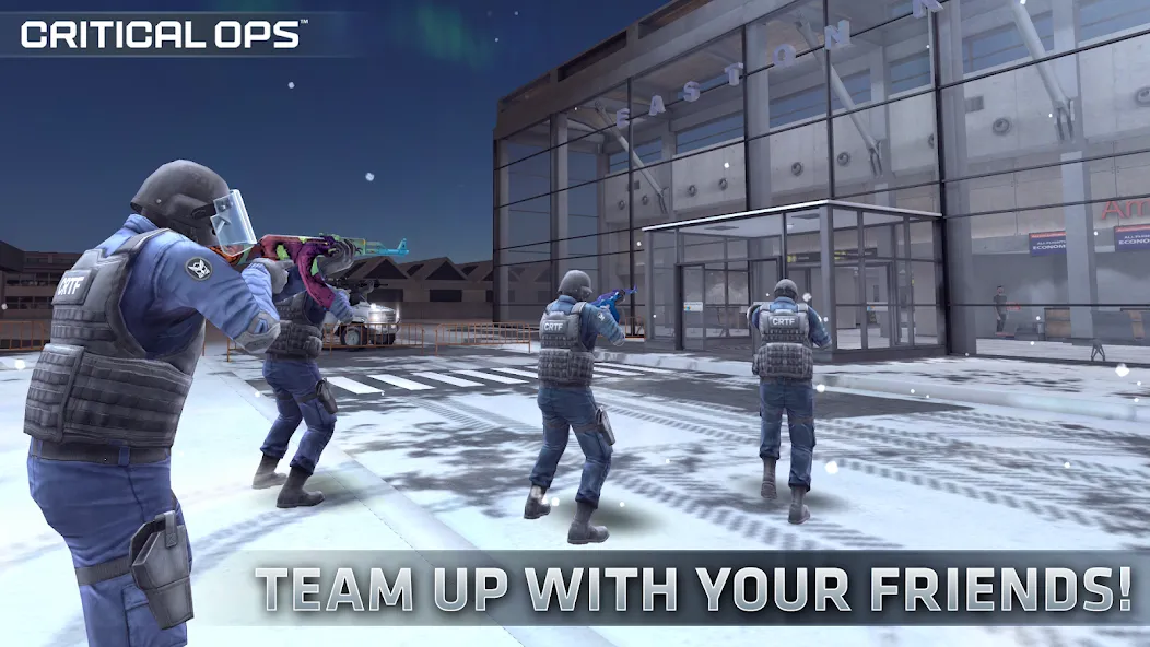 Critical Ops: Multiplayer FPS (Критикал Опс)  [МОД Unlimited Money] Screenshot 2