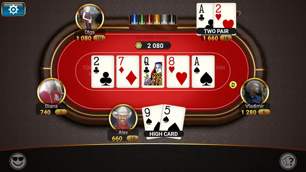 Poker Championship Tournaments  [МОД Меню] Screenshot 2