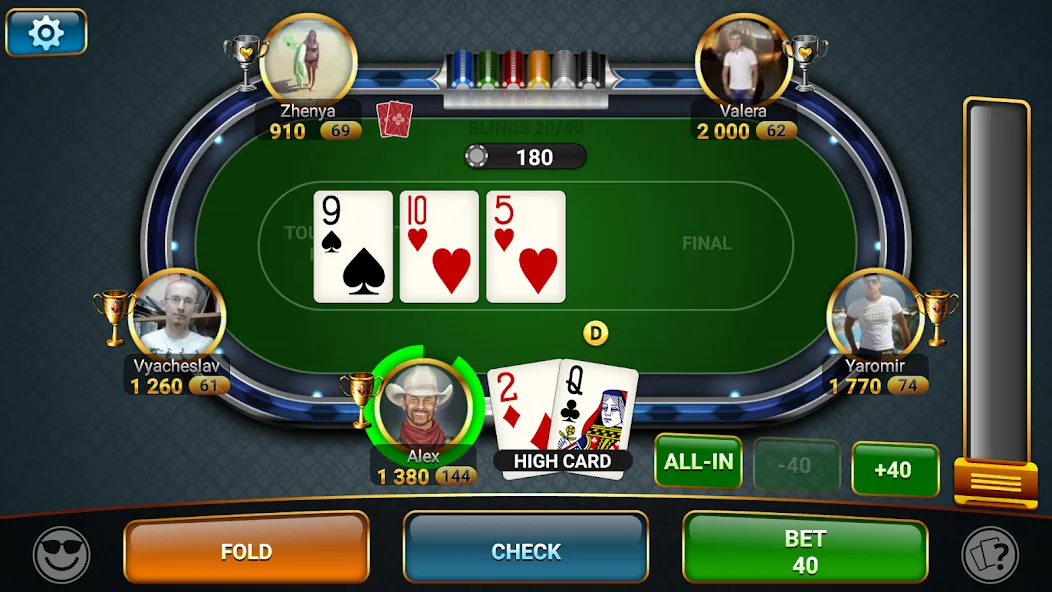 Poker Championship Tournaments  [МОД Меню] Screenshot 5