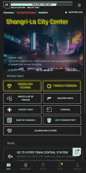 CyberCode Online -Text MMORPG (СайберКод Онлайн)  [МОД Mega Pack] Screenshot 4