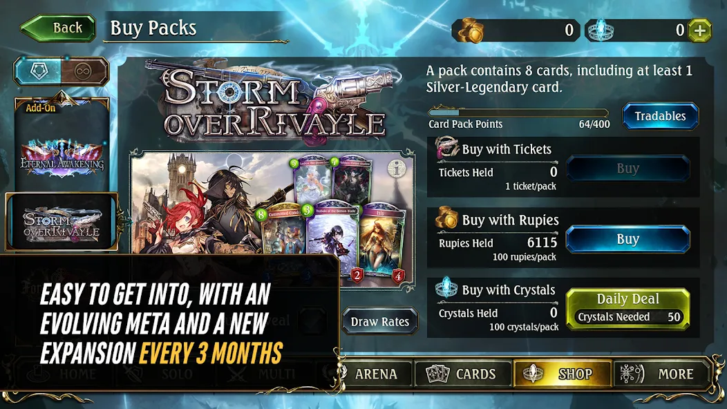 Shadowverse CCG (Шадовверс ККГ)  [МОД Unlimited Money] Screenshot 4