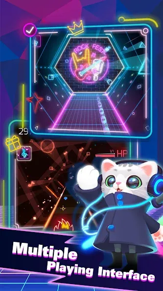 Sonic Cat (Соник Кэт)  [МОД Много монет] Screenshot 4