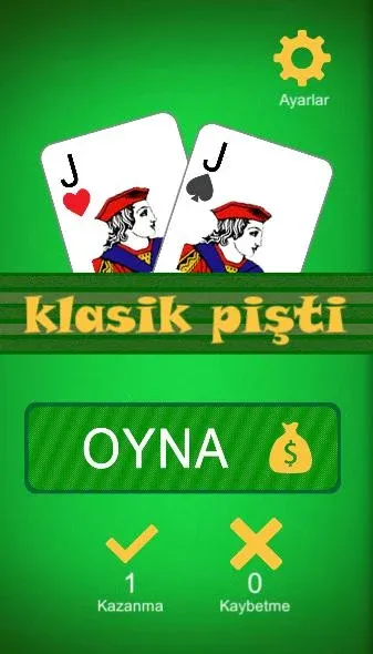 Klasik Pişti İnternetsiz  [МОД Бесконечные монеты] Screenshot 2