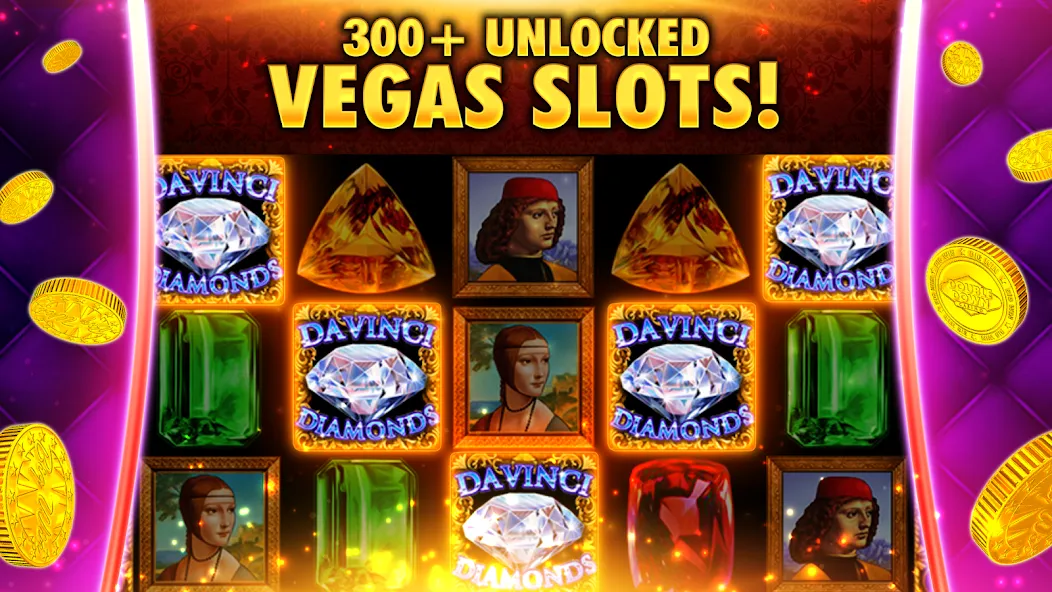 DoubleDown Casino Vegas Slots (Даблдаун)  [МОД Много монет] Screenshot 2