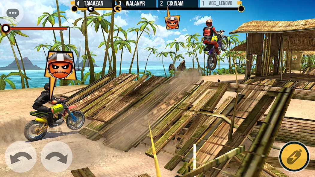 Clan Race: PVP Motocross races (Клан Рейс)  [МОД Меню] Screenshot 4