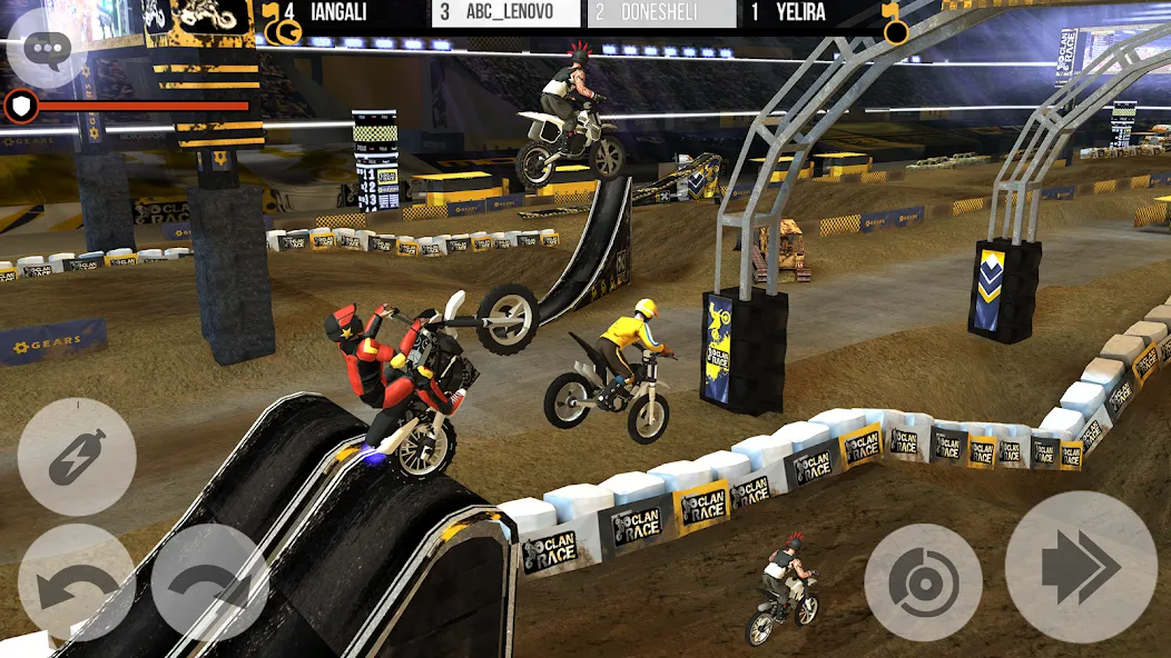 Clan Race: PVP Motocross races (Клан Рейс)  [МОД Меню] Screenshot 5