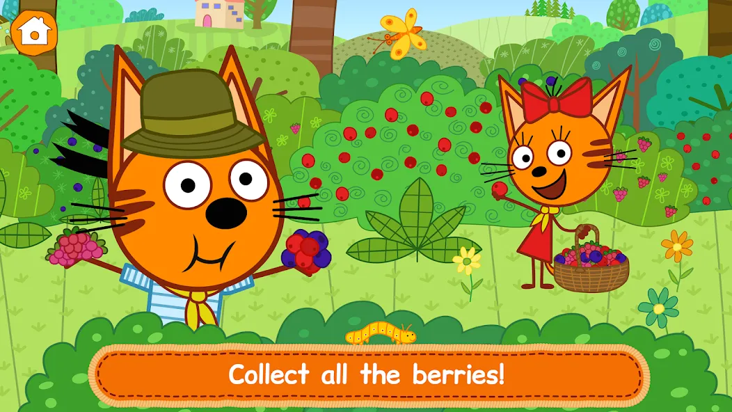 Kid-E-Cats: Kitty Cat Games!  [МОД Unlocked] Screenshot 4