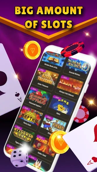 Slot Machines: Casino Slots  [МОД Много монет] Screenshot 3