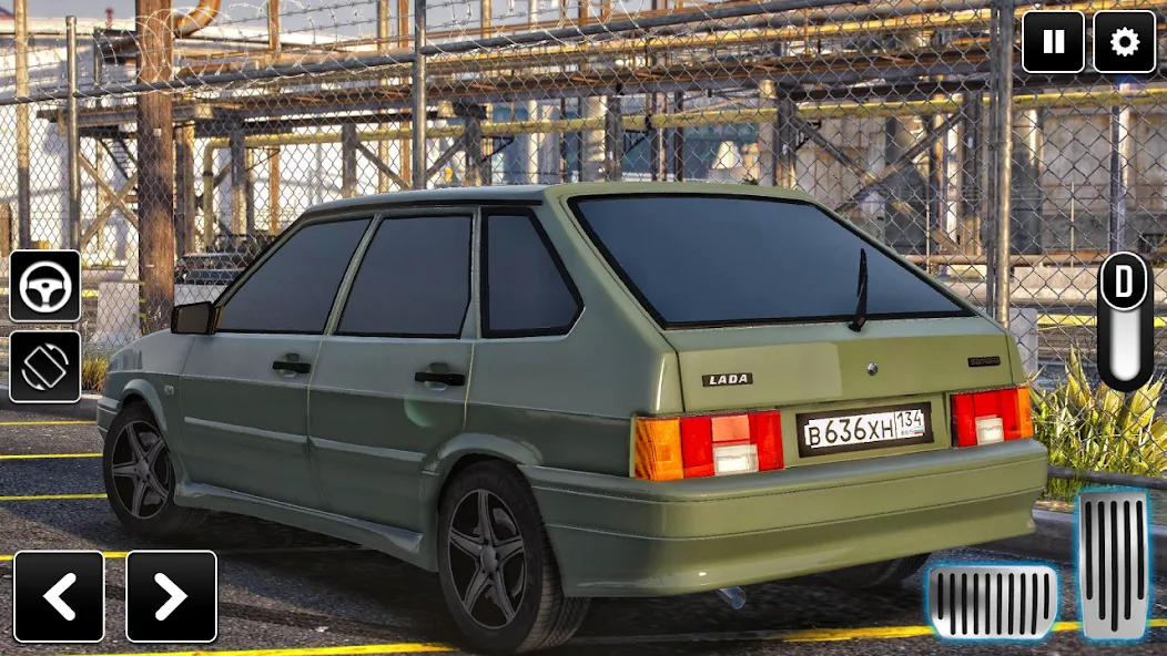 2114 Car Driving: Lada sedan  [МОД Mega Pack] Screenshot 3