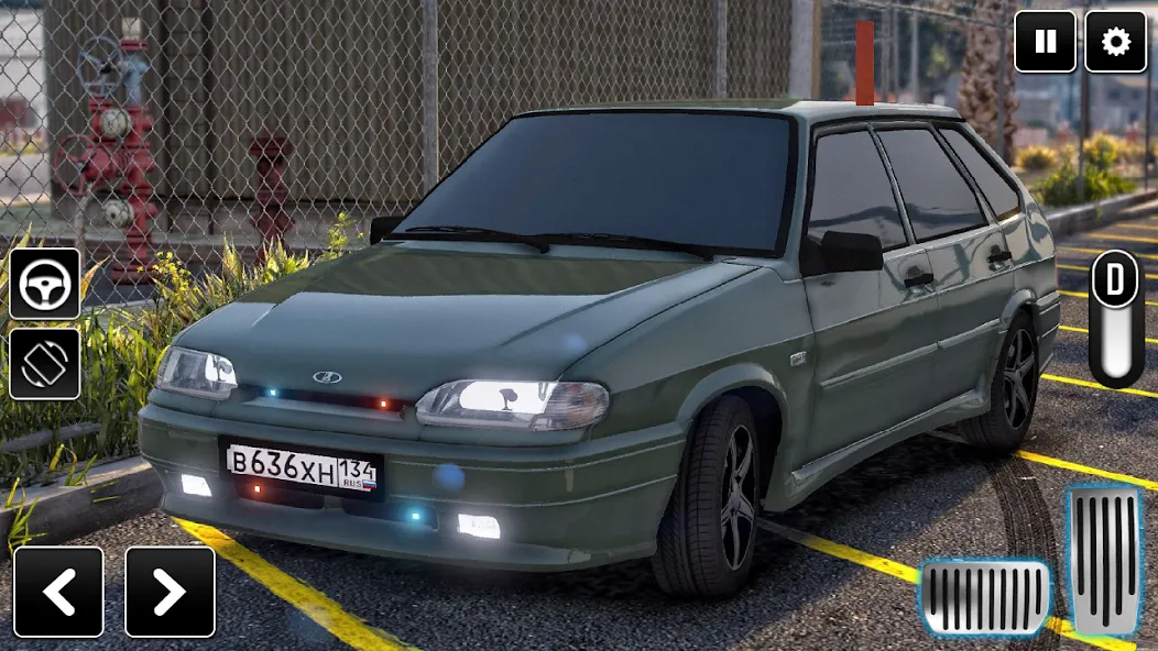 2114 Car Driving: Lada sedan  [МОД Mega Pack] Screenshot 5