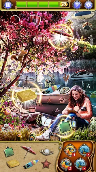 Hidden Object: 4 Seasons (Хидден Объект)  [МОД Unlimited Money] Screenshot 2